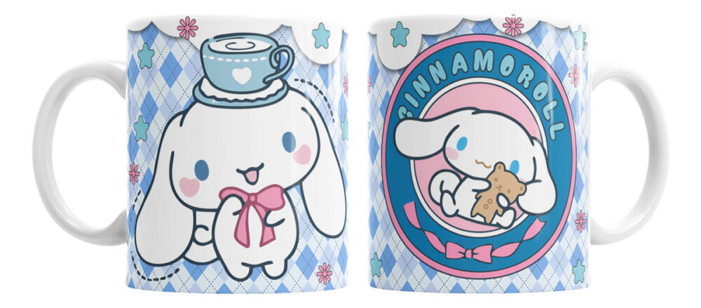 Taza Cerámica Cinnamoroll Diseño Kawaii Sanrio Anime Perro - Image 2