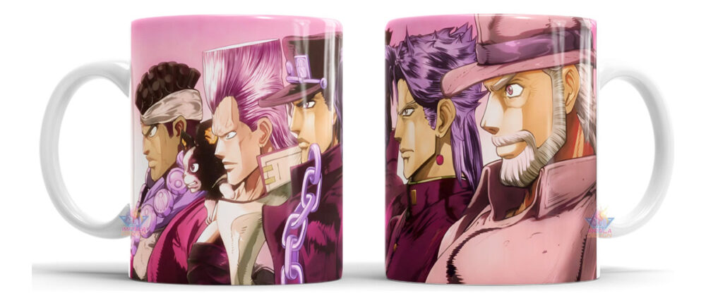 Taza De Cerámica - Jojo Bizarre Adventure Joestar Manga Anim