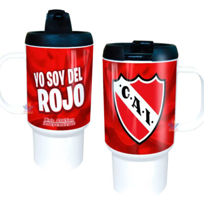 Jarro Térmico Independiente Avellaneda Copa Fútbol Escudo