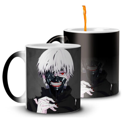 Taza Mágica Tokyo Ghoul Ken Kaneki Touka Kirishima Máscara