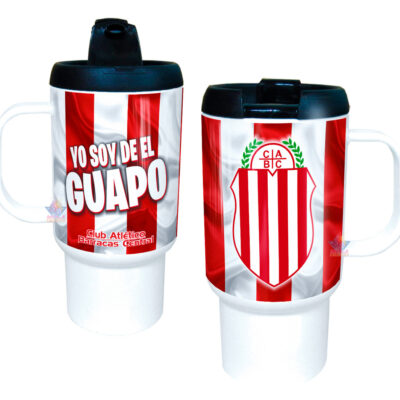 Jarro Térmico Equipos Fútbol Argentina Escudo Bandera Copa Barracas Central Guapo Club Atlético