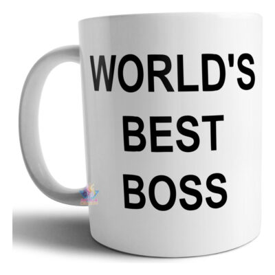 Taza Cerámica The Office World Best Boss Michael Scott