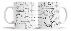 Taza Fórmulas Matemáticas Gráficos Funciones Logaritmo