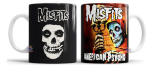 Taza Cerámica Rock Internacional Música Todas Las Bandas Pop Misfits