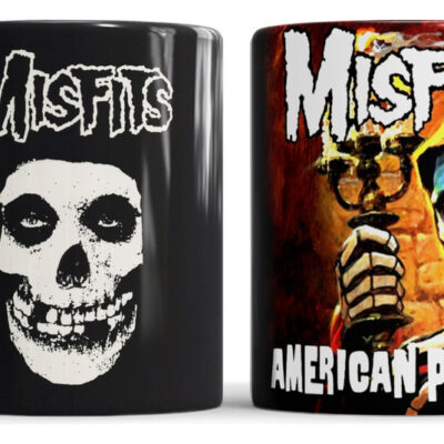 Taza Cerámica Rock Internacional Música Todas Las Bandas Pop Misfits