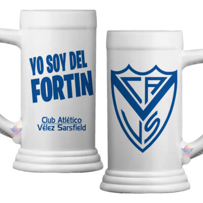 Vaso Jarra Chop Fernetero Chopera Cerveza Fútbol Argentina Vélez Sarsfield