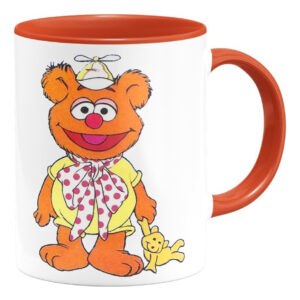 Taza Interior De Color Fozzie Muppet Babies Retro