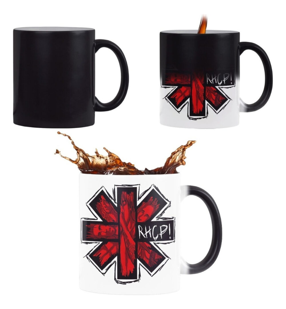 Taza Mágica Red Hot Chili Peppers 01