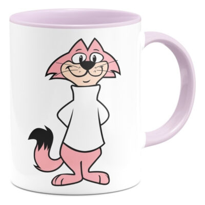 Taza Interior De Color Cucho Don Gato