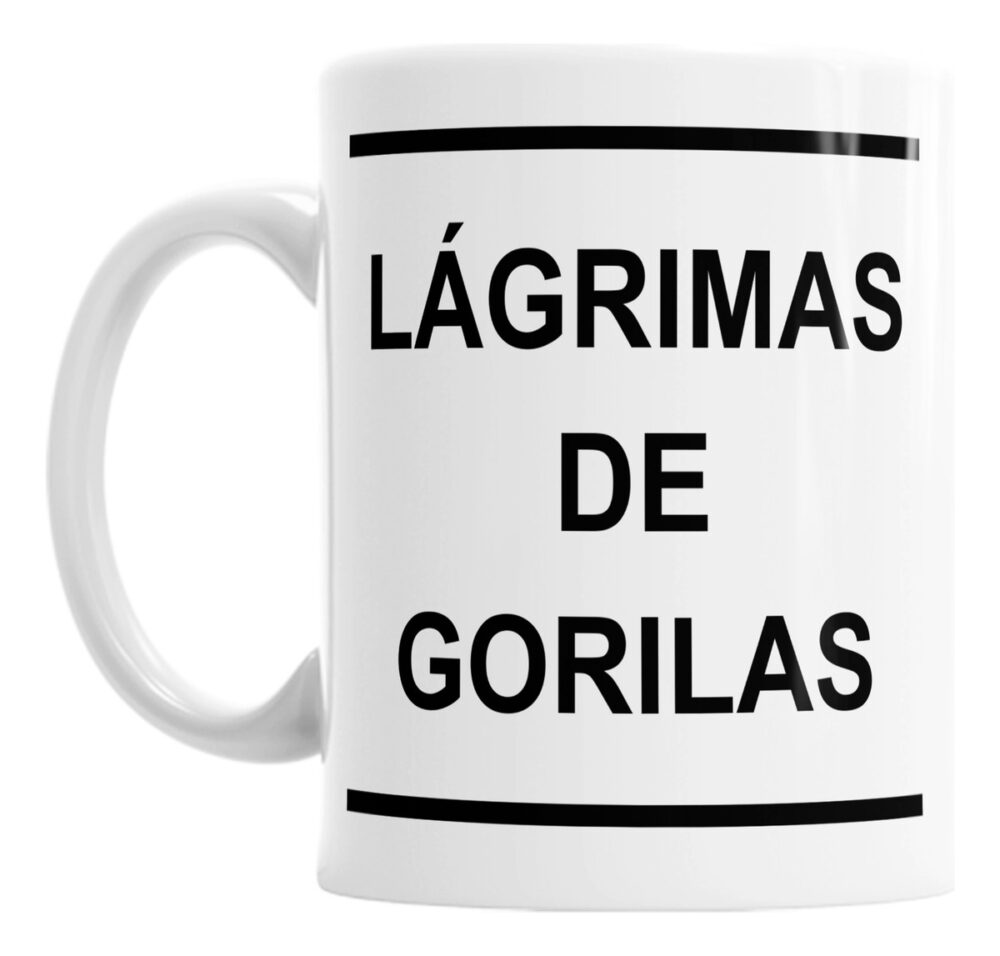 Taza Cerámica Lágrimas De Gorilas Humor Peronista Política - Image 2