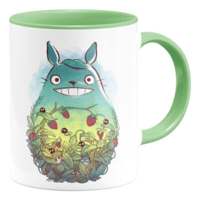 Taza Interior De Color Totoro Nature Ghibli Anime