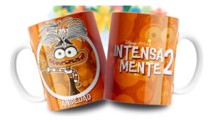 Taza Intensa Mente Emociones Tristeza Alegría Ansiedad Furia Ansiedad