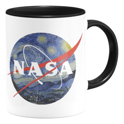 Taza Nasa Van Gogh Impresión Estilo Clásico Ciencia Espacial