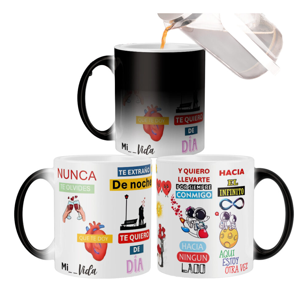 Taza Mágica Airbag Nunca Te Olvides Letra Canción Amor