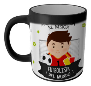 Taza Magica Aqui Toma El La Mejor Profesiones Regalo Familia FUTBOLISTA HOMBRE