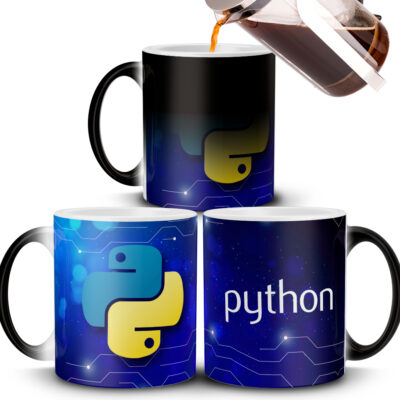Taza Mágica Phyton Programación Lenguaje Programador