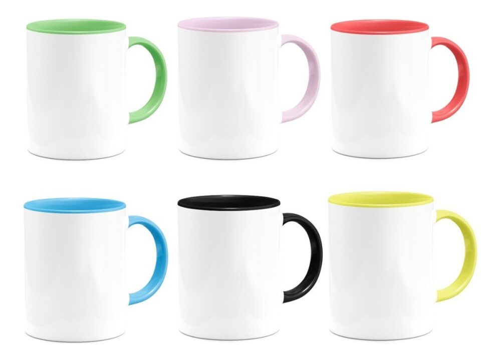 Taza Interior De Color Los Picapiedra Caricaturas Retro - Image 2