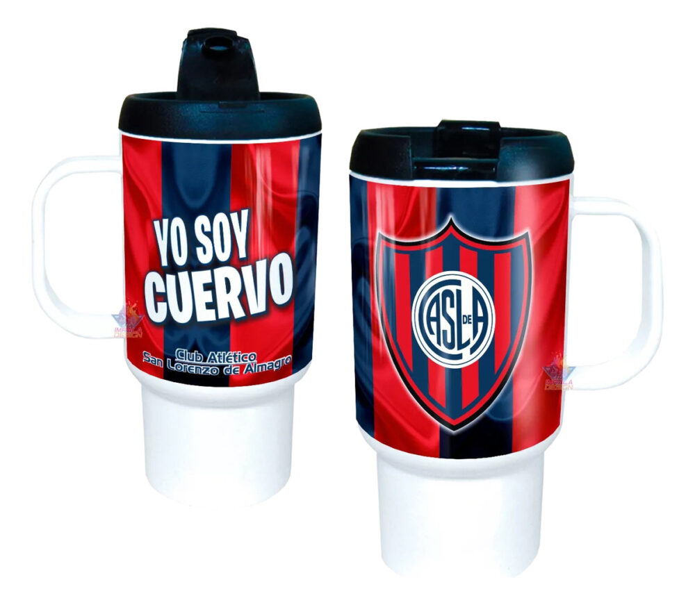 Jarro Térmico San Lorenzo De Almagro Copa Fútbol Escudo