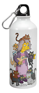 Botella De Agua Deporte Los Simpson La Loca De Los Gatos