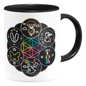 Taza Coldplay Discografía Banda Rock Interior De Color