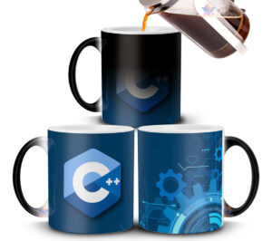 Taza Magica Programación Lenguaje C++ Programador Desarrolar