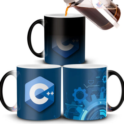 Taza Magica Programación Lenguaje C++ Programador Desarrolar