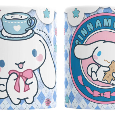 Taza Cerámica Cinnamoroll Diseño Kawaii Sanrio Anime Perro
