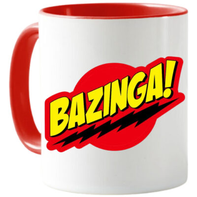 Bazinga Taza Ceramica The Big Bang Theory Interior Color