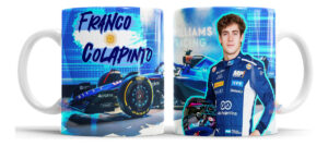 Taza Colapinto Franco Piloto Formula 1 F1 Carrera Alpine Colapinto Franco Formula 1