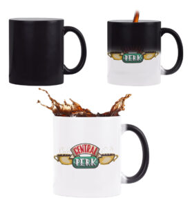 Taza Mágica Central Perk Friends Serie Retro