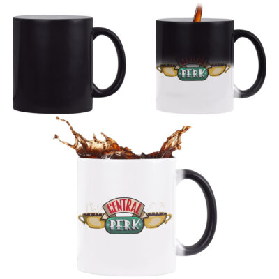Taza Mágica Central Perk Friends Serie Retro