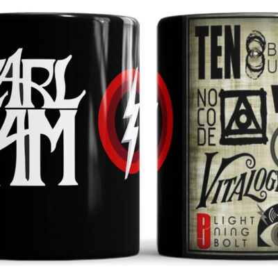Taza Cerámica Rock Internacional Música Todas Las Bandas Pop pearl jam