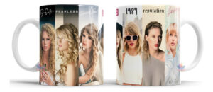 Taza De Cerámica Taylor Swift Fotos Álbum Portadas