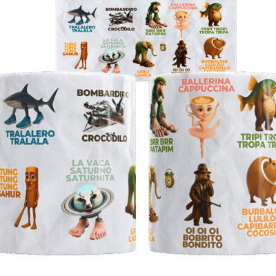 Taza Cerámica Tralalero Tralala Bombardiro Ballerina Tung