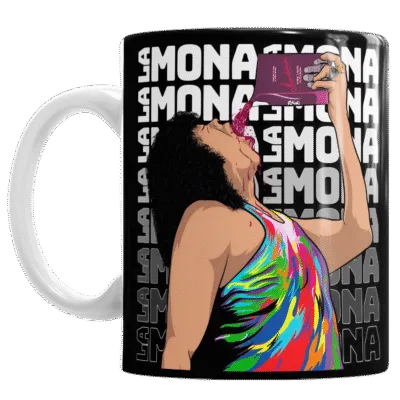 Inicio 4 Taza Cerámica La Mona Jiménez Vino Música Córdoba Cuarteto