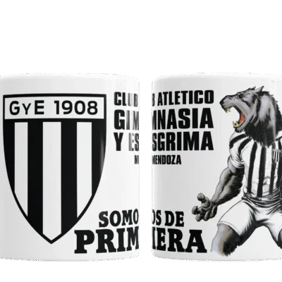 Inicio 1 Taza Cerámica Gimnasia Esgrima Lobo Mendocino Campeón Primera
