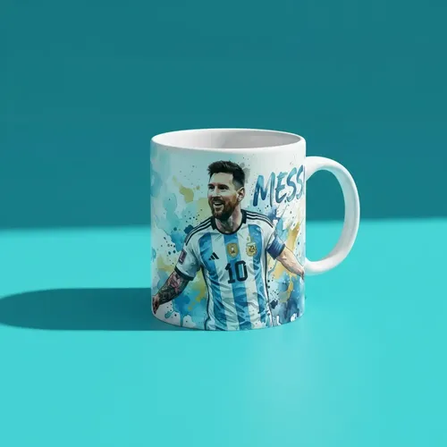 Taza Messi Cerámica Mundial 2026 Figurita Argentina Campeón Blanco Messi Argentina 5 Taza Messi Cerámica Mundial 2026 Figurita Argentina Campeón Blanco Messi Argentina - Image 5